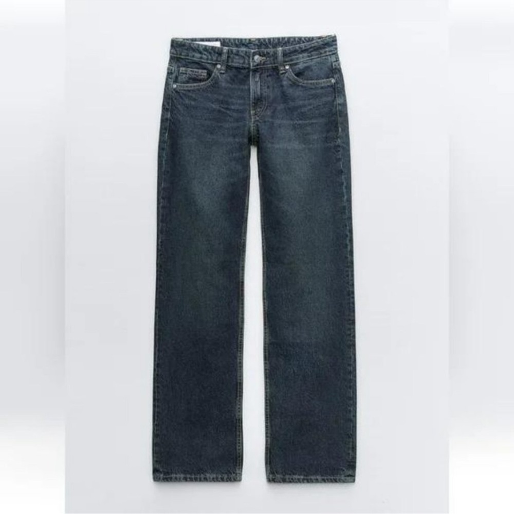 Zara Jeans with Back Heart Pockets
